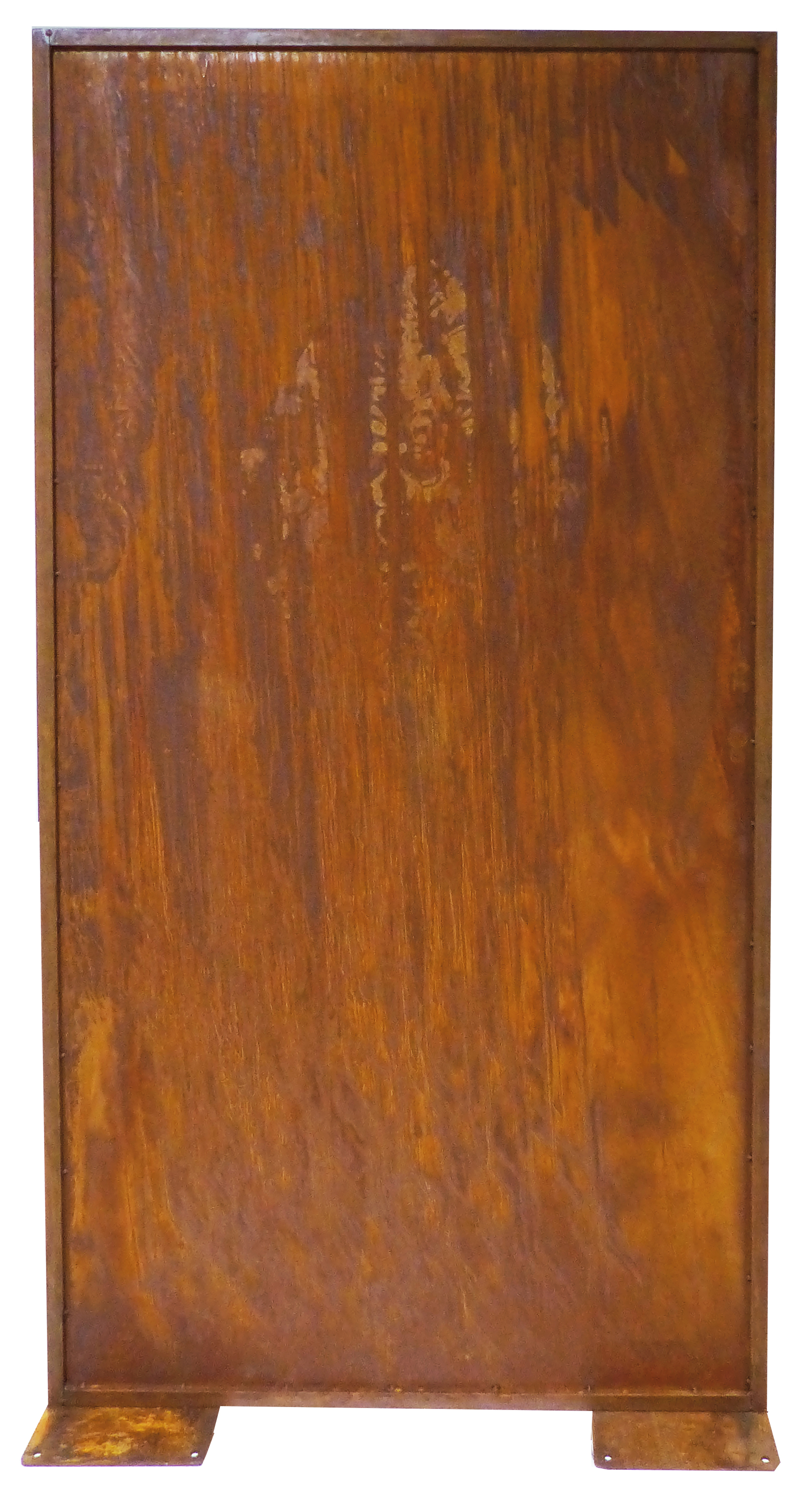 Badeko Parawand „Lenka“ geschlossen in Edelrostoptik