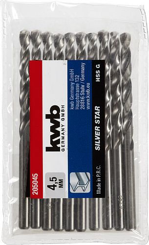 kwb HSS-G Boh 4,5mm LS PRE 205045