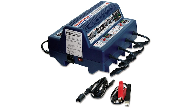 Tecmate OptiMATE Pro-4 12 V 4-Bank Ladegerät