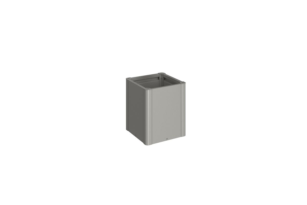 Biohort Pflanzbeet Belvedere B 53 x T 53 cm (Gr. 50) 61 cm (MIDI) quarzgrau-metallic