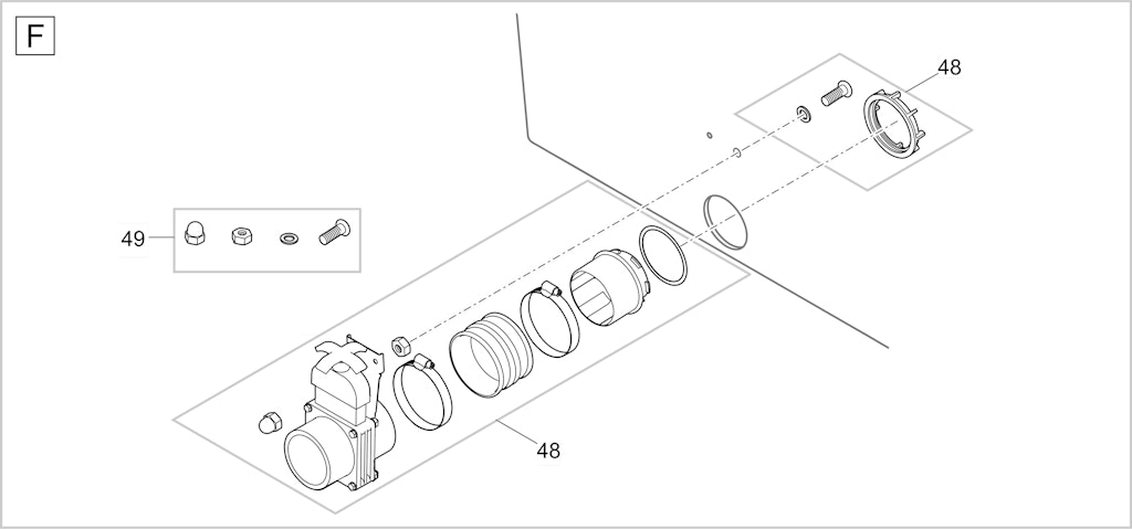 Explosionszeichnung Ersatzteile