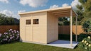 Bertilo Gerätehaus Amrum 2/3 Plus - 14 mm
