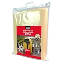 Noor Winterschutz-Thermomantel Biwak  XXXL Ø200 x H 300 cm mit Reißverschluss und 2 Zugseilen 140g/m²