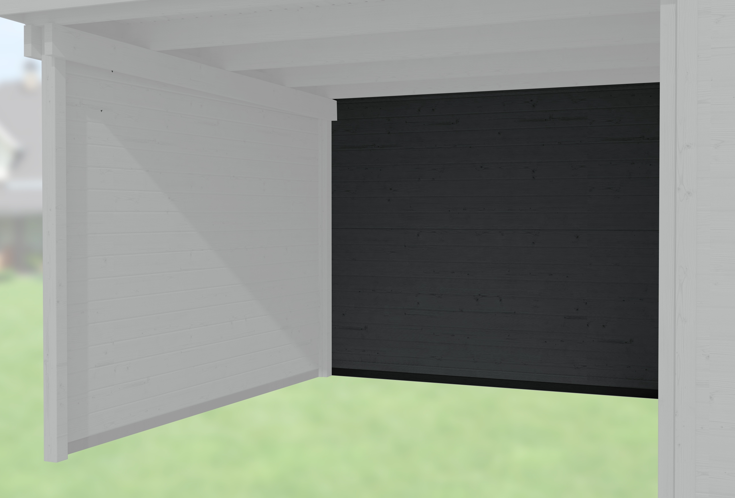 Thumbnail - Weka Rückwand für Anbau 300 cm für Designhaus 126, 172 & 225-anthrazit