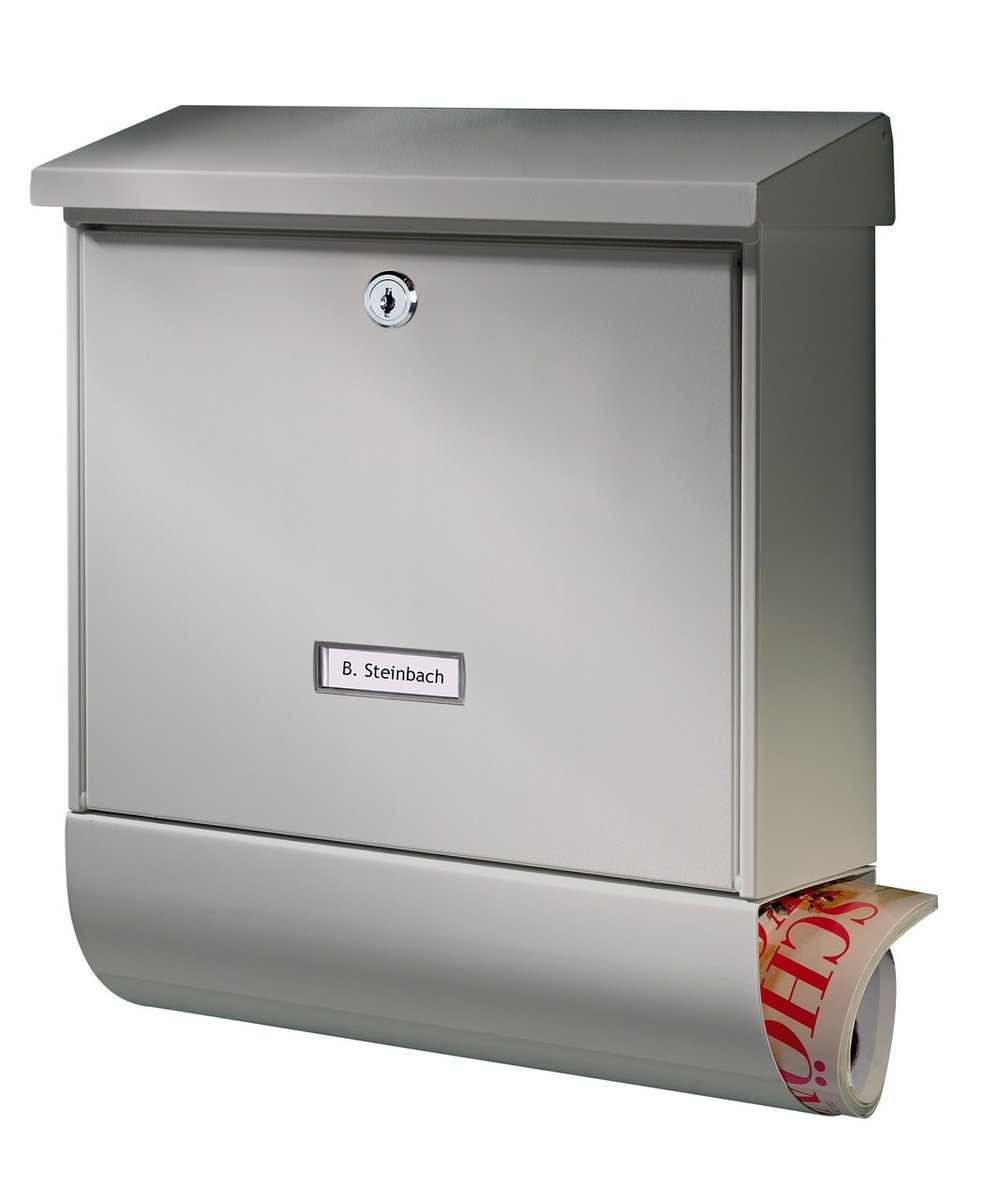 Thumbnail - Burg Wächter Briefkasten Nordland silber 20867 SI