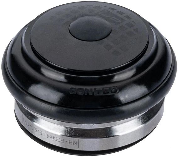 CONTEC Steuersatz IHS-10 1 1/8 Zoll schwarz innen 8 mm (Campagnolo Standard)