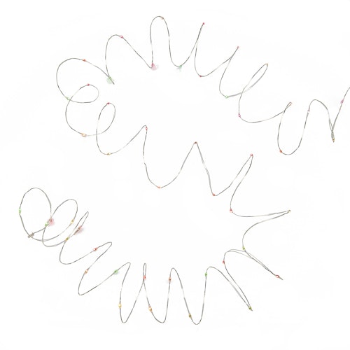 Konstsmide Weihnachtsbeleuchtung  Micro LED Lichterkette mit Farbwechsel