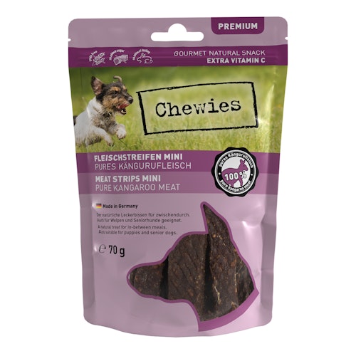 Chewies Mini Fleischstreifen 70 Gramm Hundesnack