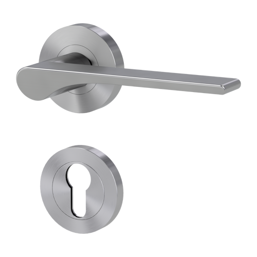 Griffwerk Türgriff LEAF LIGHT SIEGER DESIGN - Samtgrau, Kaschmirgrau, Graphitschwarz