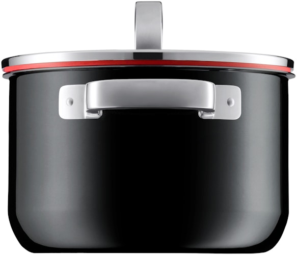 WMF Fusiontec Functional Fleischtopf mit Glasdeckel, 20 cm, Black