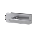 Vorschaubild Griffwerk Jette PURISTO S -Edelstahl matt Ganzglastürbeschlagset -3-teiliger Bandsatz -mit Griff JETTE CRYSTAL -EM -UV