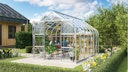 Vorschaubild Vitavia Gewächshaus Dione/Diana 11500 inkl. 4 Dachfenster und Stahlfundamentrahmen - 11,5 m²