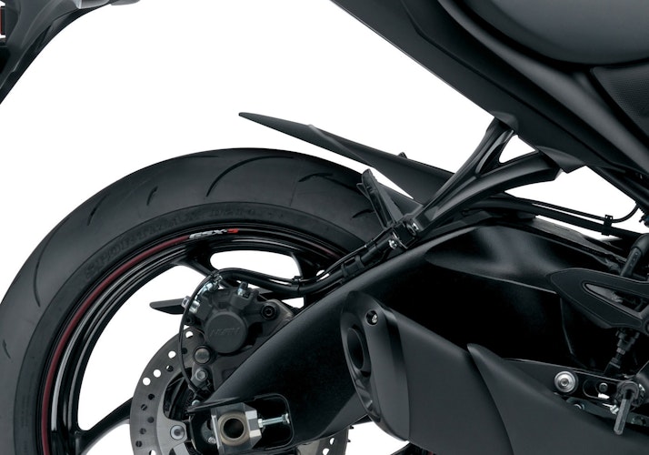 BODYSTYLE Hinterradabdeckungsverlängerung ABS Kunststoff schwarz-matt für SUZUKI GSX-S 1000, GSX-S 1000F, GSX-S 1000GT / Travel Edition, GSX-S 1000S Katana, GSX-S 950