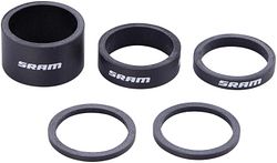 SRAM Spacer-Set 1 1/8 Zoll weiß, schwarz