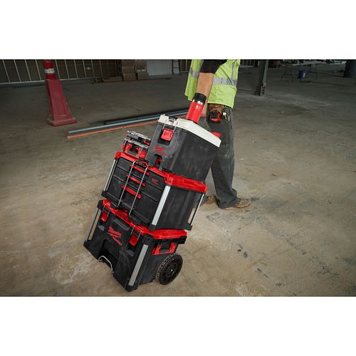 Milwaukee ﻿PACKOUT Isolierbecher 355 ml mit Trinkdeckel, rot 4932498977