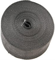 Silent Sport Hitzeschutzband Schwarz, für Krümmer, Temperaturbeständig bis 750°C