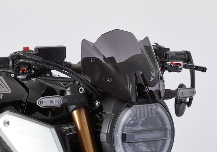 ERMAX Naked-Bike-Scheibe Sport Acrylic durchsichtig Schwarz getönt für HONDA CB650R
