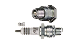 NGK Zündkerze BR6HIX, Iridium, Schlüsselweite 20, 8, Zündkerze Gruppe B, 14 mm Gewinde