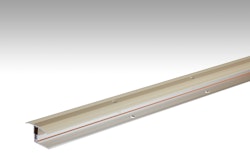 MEISTER Übergangsprofil Flexo Typ 302 (7 bis 17 mm) Sand eloxiert 230 - 2700 x 38 mm
