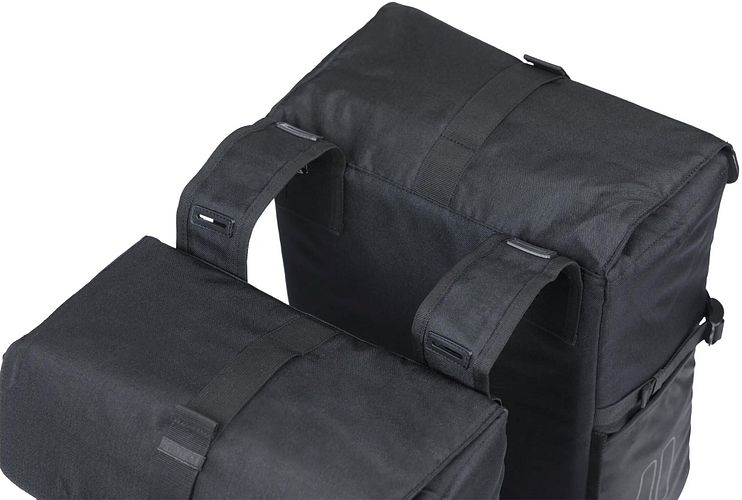 Basil Doppeltasche Move schwarz