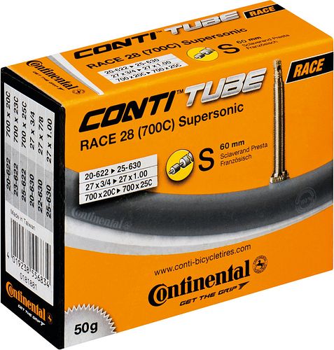 Continental Schlauch Race Supersonic 28 Zoll Sclaverandventil 60 mm