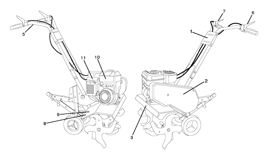 Explosionszeichnung Ersatzteile