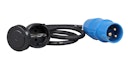 Vorschaubild Kopp Caravan- Adapterleitung CEE-Stecker 3-polig/ Schutzkontaktkupplung