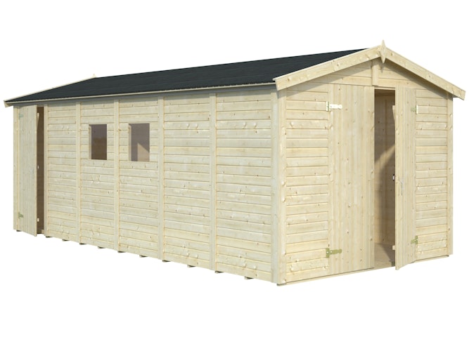 Palmako Gerätehaus Dan 14,7 m² - 16 mm