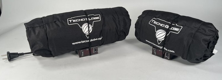 Thermal Technology by TG Reifenwärmer Set mit Display  [Schwarz / Paar]