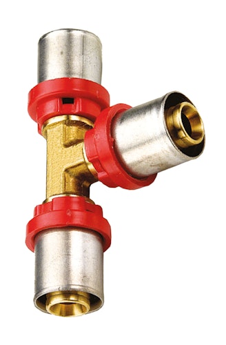 Sanitop Wiroflex WIROPRESS T-Stück 20 x 16 x 16 mm, Presssystem