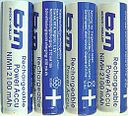 Vorschaubild Busch + Müller Akkubatterie Mignon 2100 mAh blau,weiß