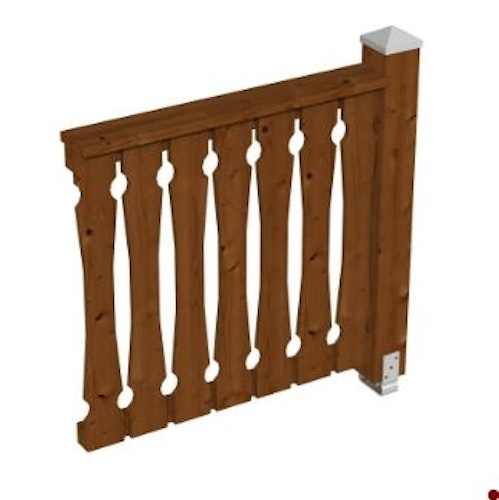 Skan Holz Brüstung Balkonschalung zu Pavillon Cannes / Orleans