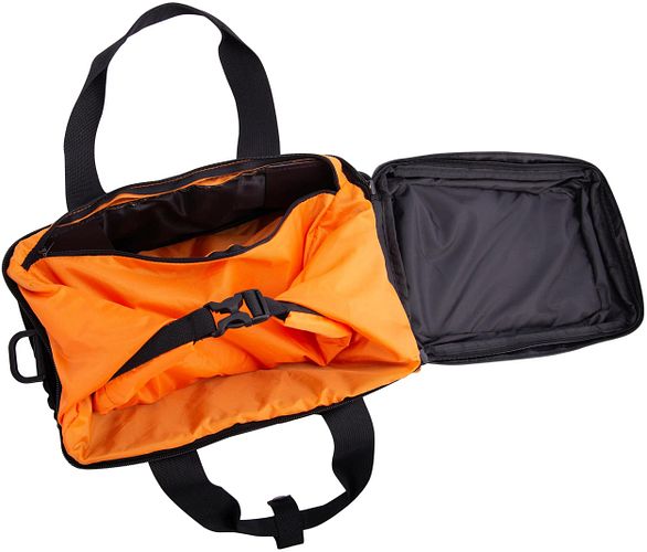 Basil Miles Gepäckträgertasche schwarz orange
