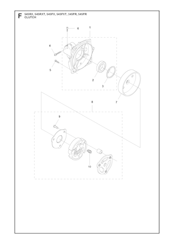 Husqvarna Motorsensen/Freischneider 966016001 345FR Motorsense