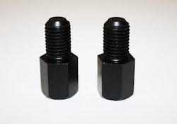 PROTECH Spiegeladapter (Linksgewinde) Spiegel & Blinker Schwarz - Universal