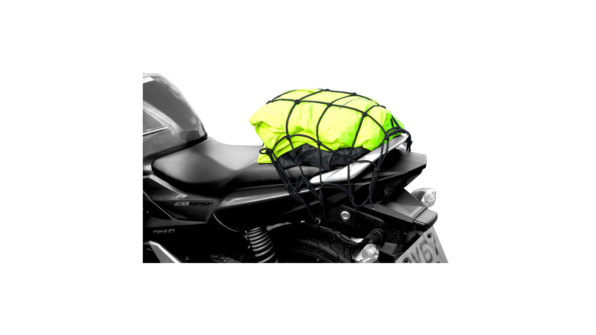 Oxford Gepäcknetz schwarz, 43 x 43 cm, Gepäcknetz Stark elastisches Gepäcknetz