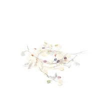 Konstsmide Weihnachtsbeleuchtung  LED Lichterkette grüne Blättern und Beeren