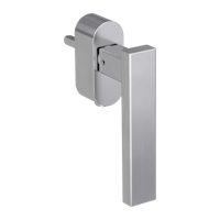 Griffwerk Fenstergriff VAYA 200 CUBICO Edelstahl matt R 7x40