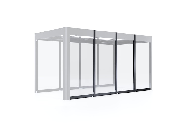 SunElements Wandelement SunCover Infinity - 6 mm Acrylglas klar