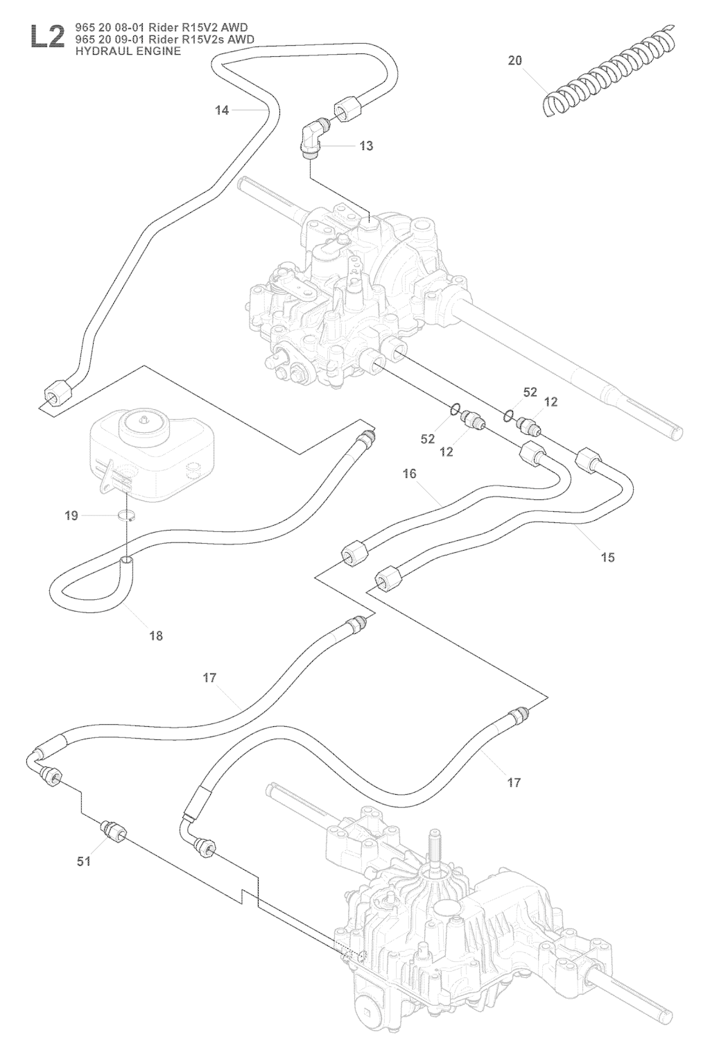 Explosionszeichnung Ersatzteile