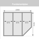 Vorschaubild Karibu Gartensauna Pultdach Saunahaus Mikka mit Eckeinstieg naturbelassen inkl. gratis Sauna-Zubehörset im Wert von 234,94 €