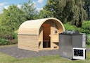 Vorschaubild Karibu Gartensauna/Saunafass Fasshaus 2 inkl. gratis 9 kW Bio-Saunaofen im Wert von 879,99 €
