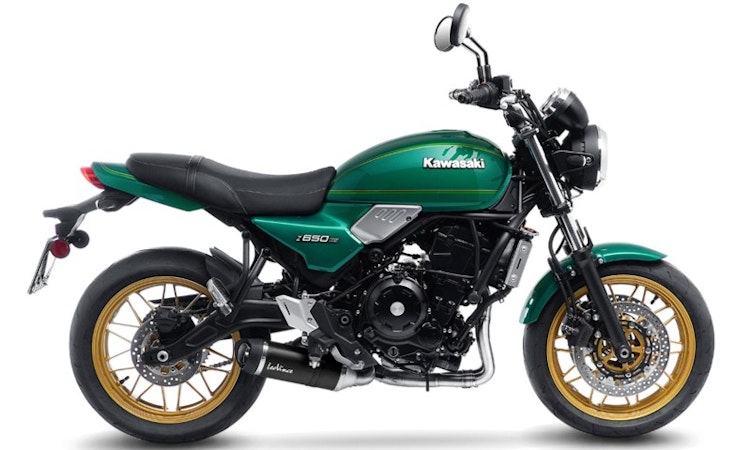 LeoVince Schalldämpfer Komplettanlage mit Katalysator SBK LV-One EVO II für Kawasaki Ninja 650 , Versys 650 und Z650