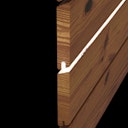 Vorschaubild TraumGarten SYSTEM Rhombus Thermo Lichtleiste LED 10 x 2 x 178