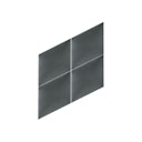 Vorschaubild Mollis Polsterpaneel Dunkelgrau  30x15 cm