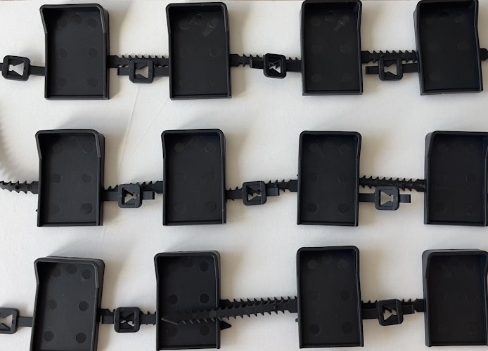 Universal-Festbankschuh Gleiter für Bierzeltgarnituren 12 Stk.