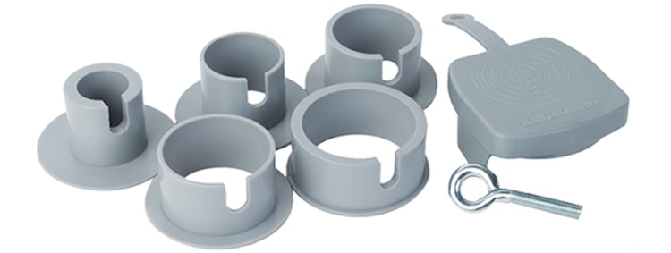 Alberts® Zubehör-Set für Einschraub- Bodenhülse, Kst. 609948