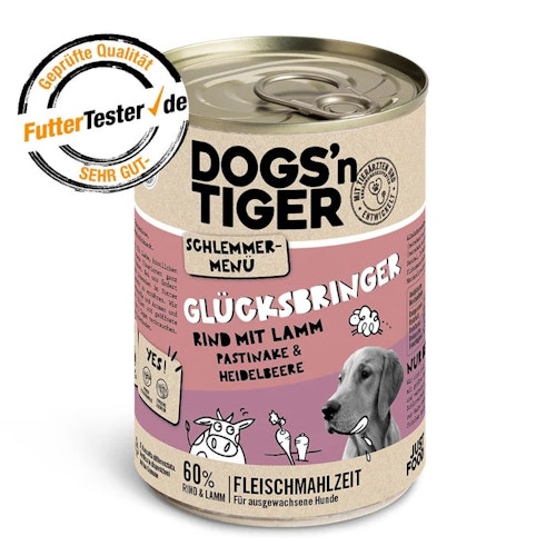 Dogs'n Tiger 400g Dose Hundenassfutter