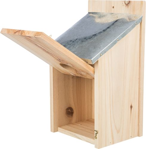 TRIXIE Nistkasten für Stare, Kiefernholz, 18 × 31 × 16 cm/ø 4,5 cm