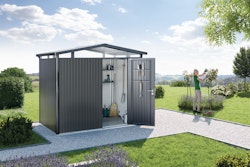 Biohort Gerätehaus Panorama mit Einzeltür